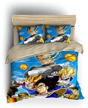 Parure de couette Dragon Ball Super Vegeta Evolution