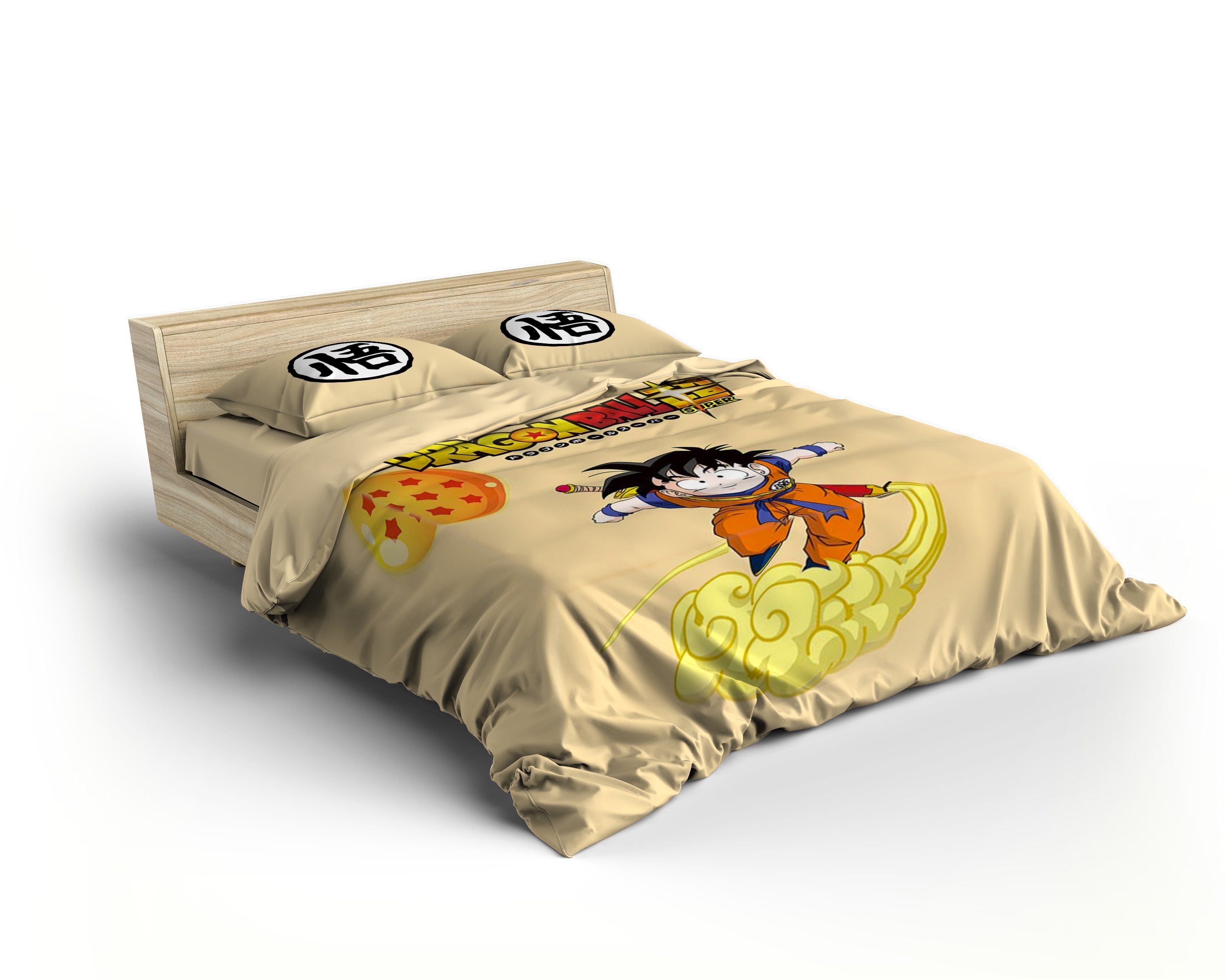 Housse de couette Gohan DBZ sur Nuage Magique – Image 2