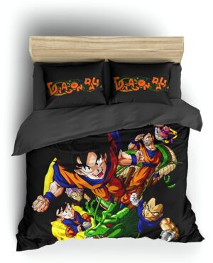 Housse de couette DBZ Goku et Shenron