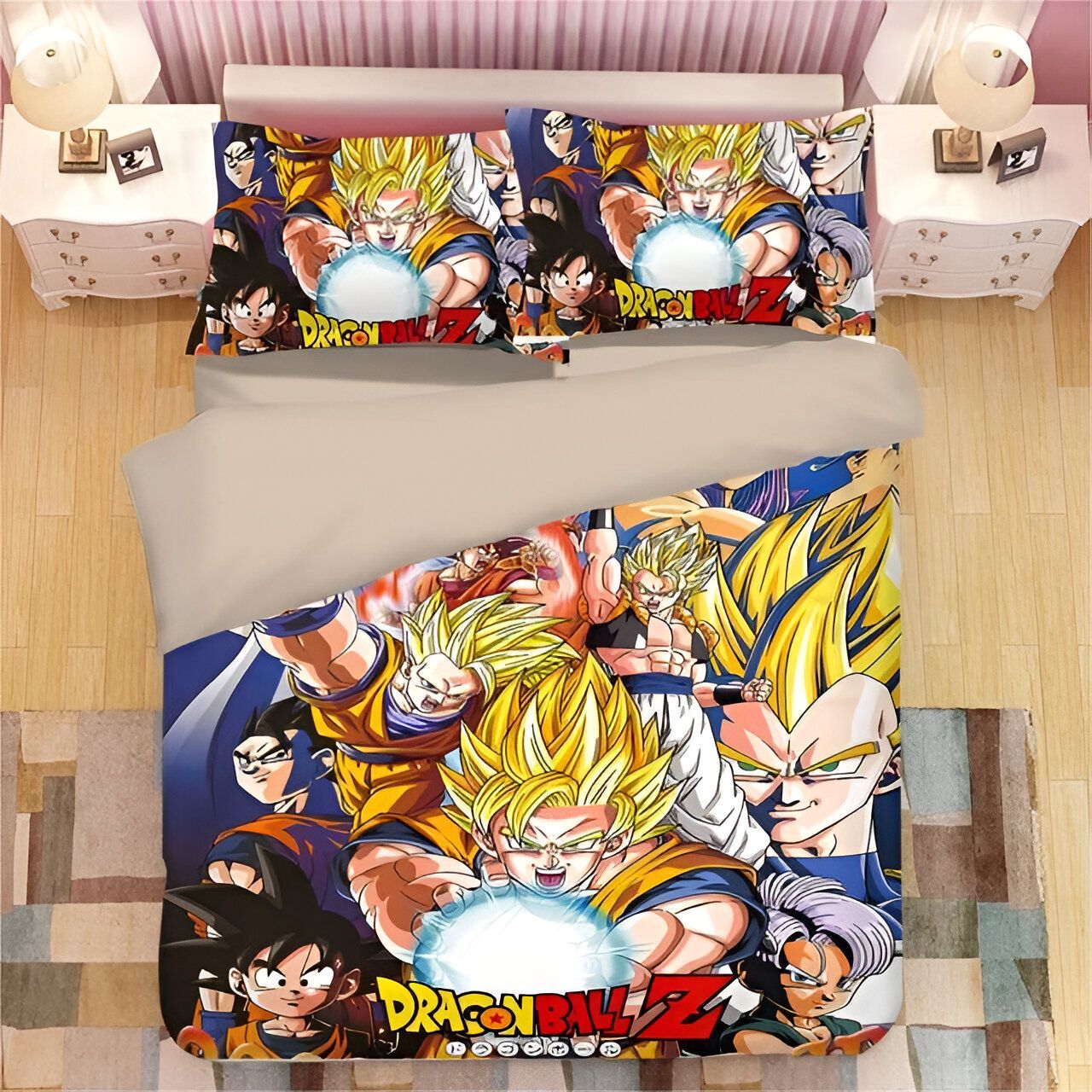 Housse de couette Dragon Ball Z Saiyans d'élite – Image 4