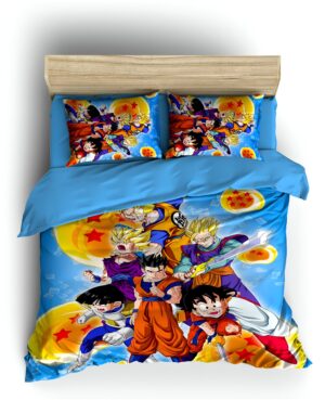 Housse de couette Dragon Ball Z Son Gohan Evolution