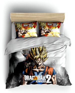 Housse de couette Dragon Ball Z Xenoverse du Simple au King