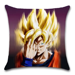 Housse de coussin Dragon Ball Z Goku Super Saiyan 2