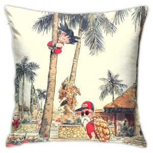 Housse de coussin Master Roshi DBZ pour décoration
