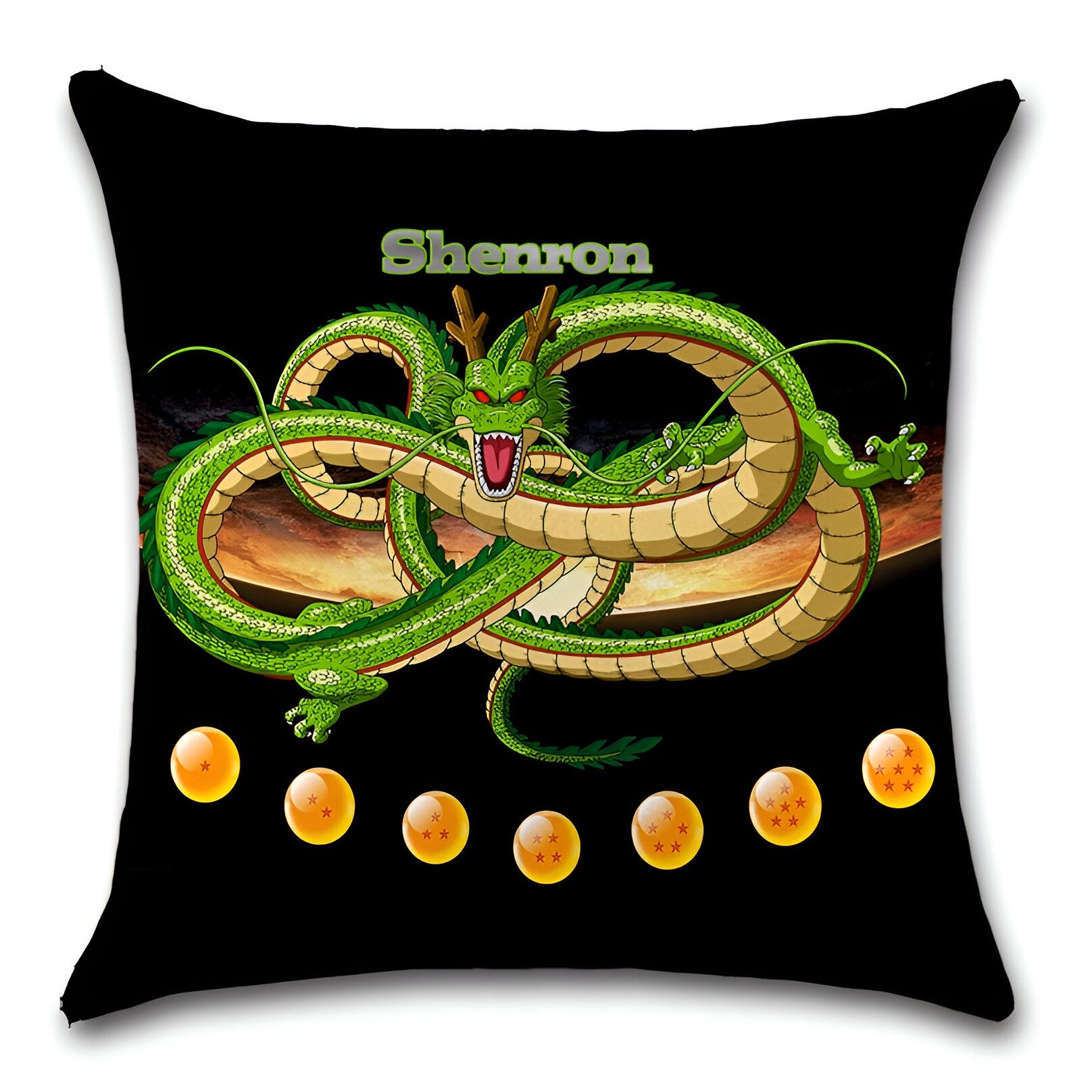 Housse de coussin Dragon Ball Z avec Shenron