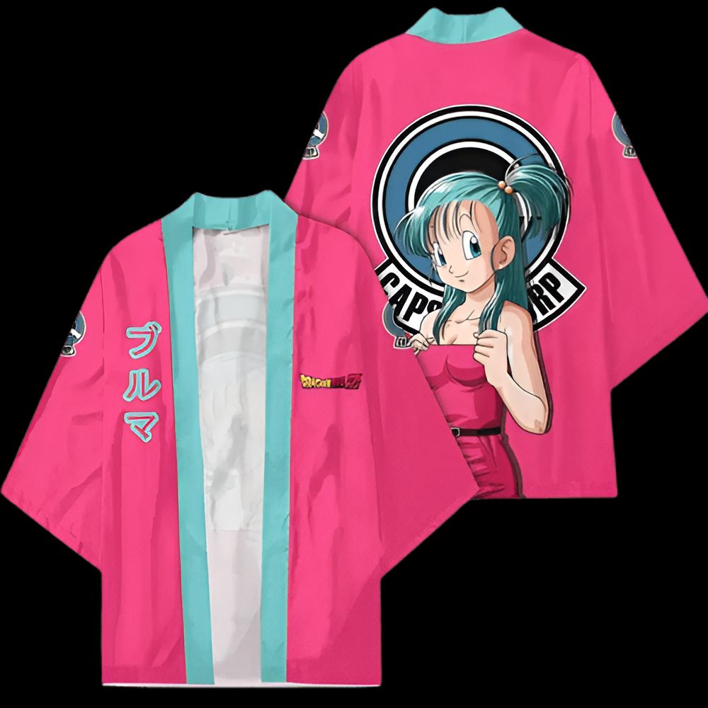 Kimono Bulma Dragon Ball avec tailles adulte et enfant