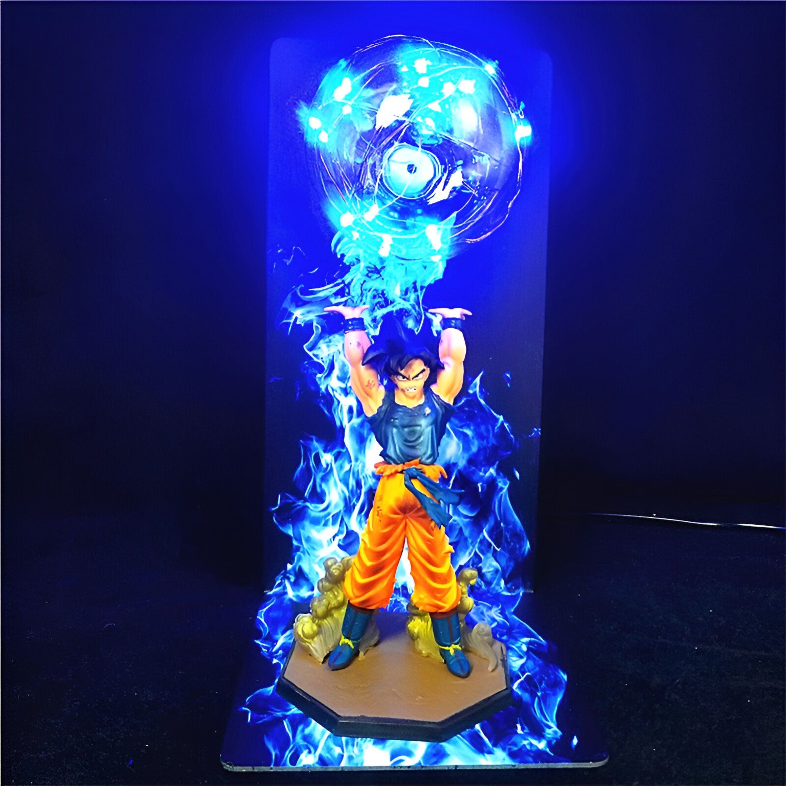 Lampe géante Dragon Ball Z Goku SSJ avec Genkidama
