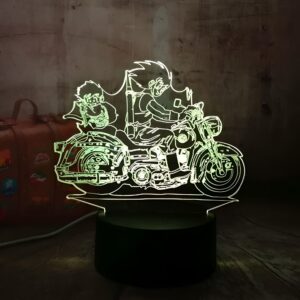 Lampe LED 3D Goku & Gohan Petit