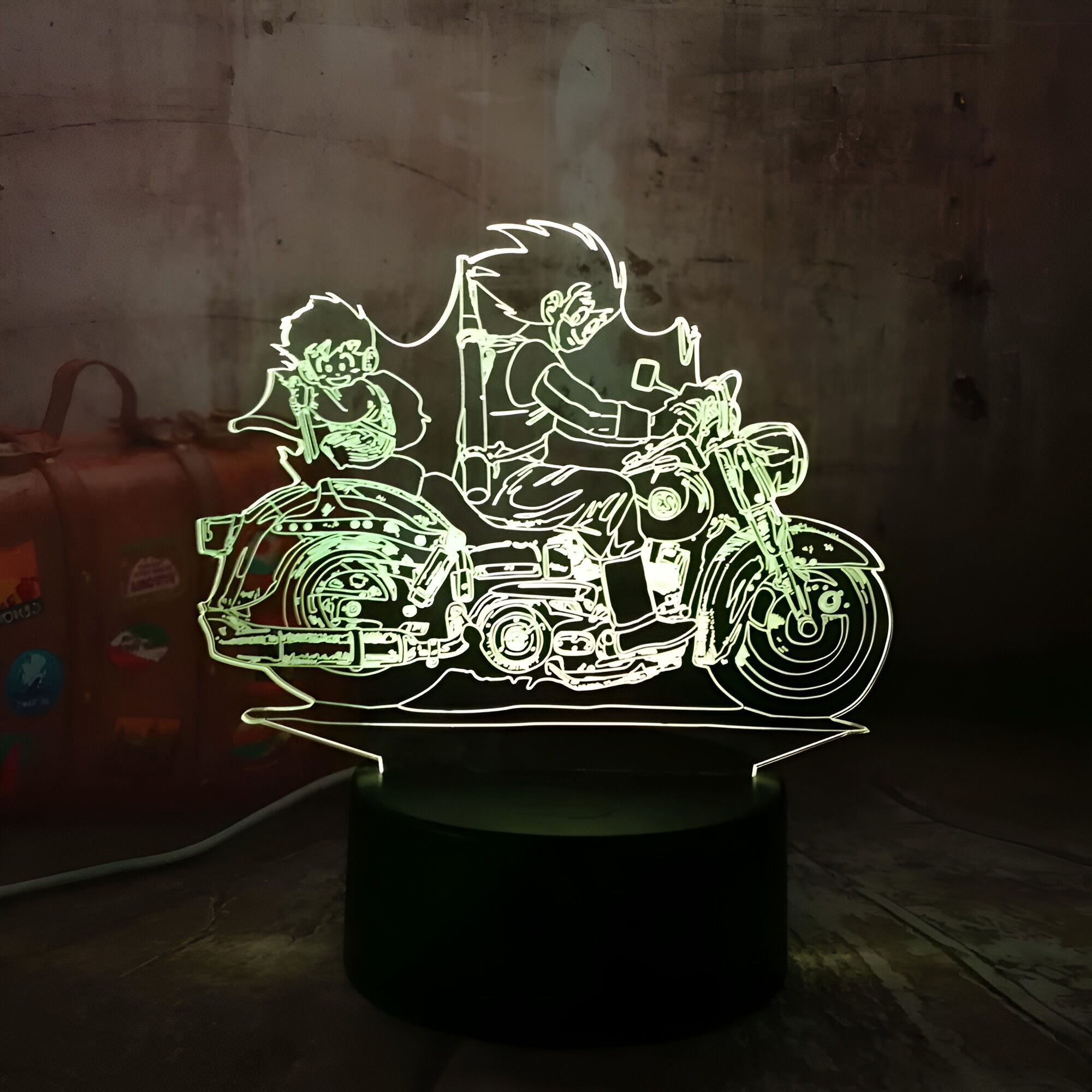 Lampe LED 3D Goku & Gohan Petit