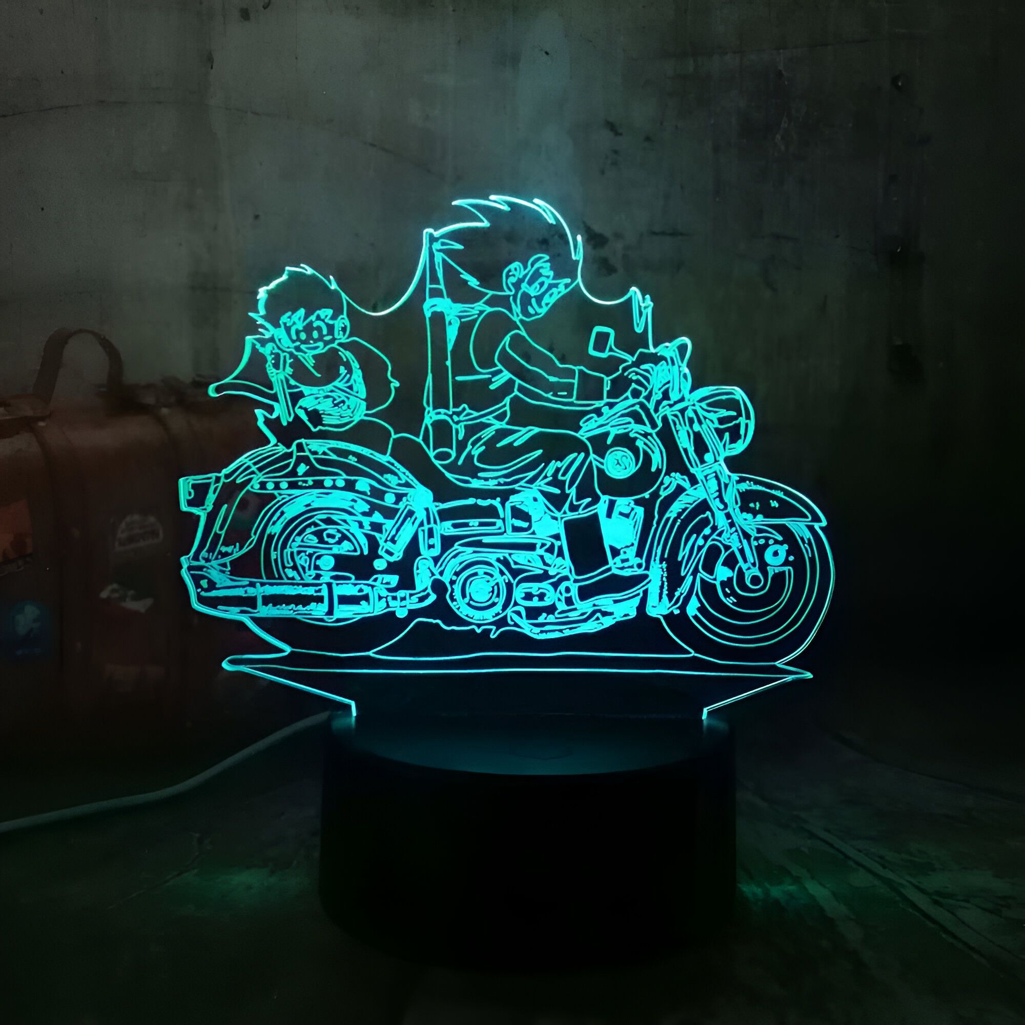 Lampe LED 3D Goku & Gohan Petit – Image 3