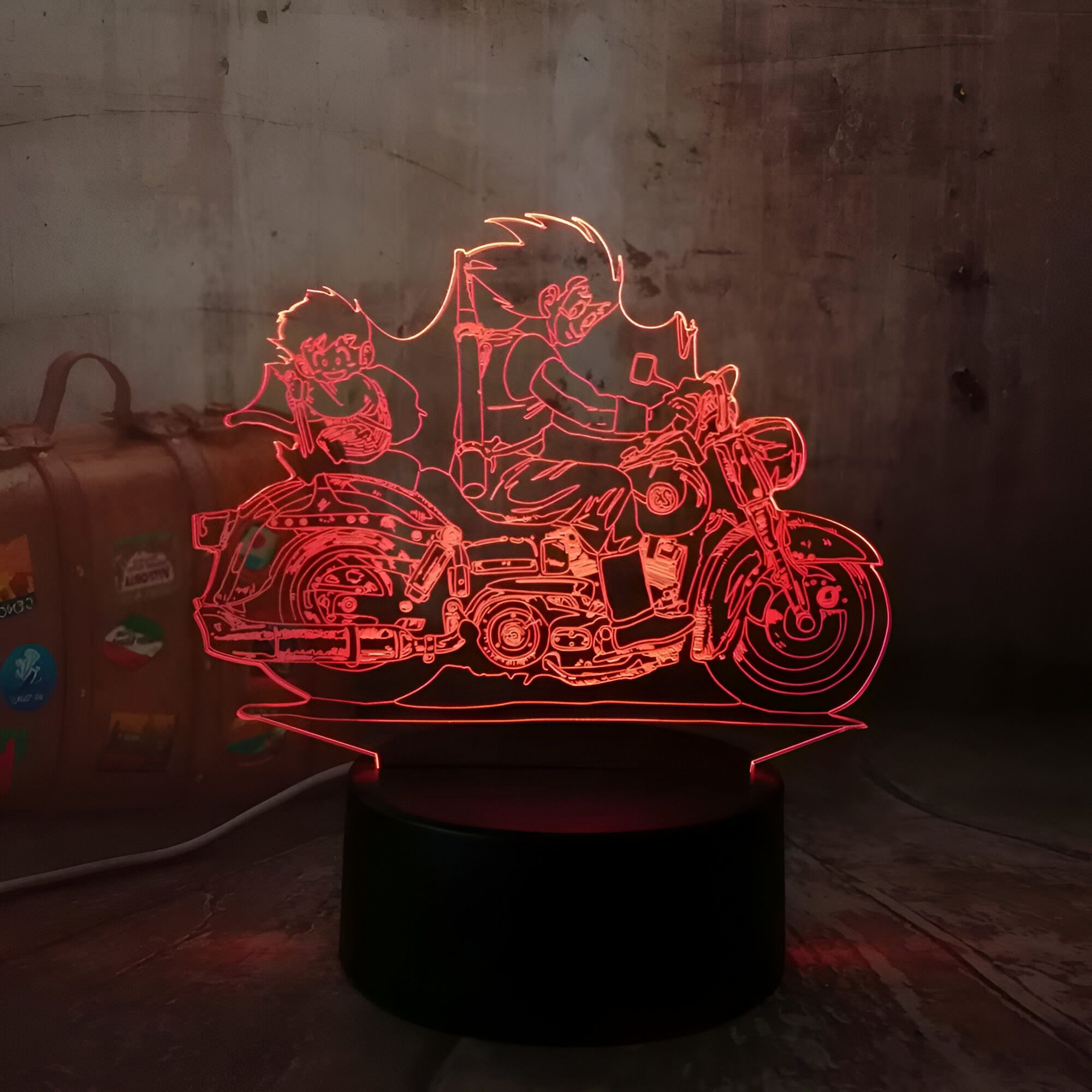 Lampe LED 3D Goku & Gohan Petit – Image 4