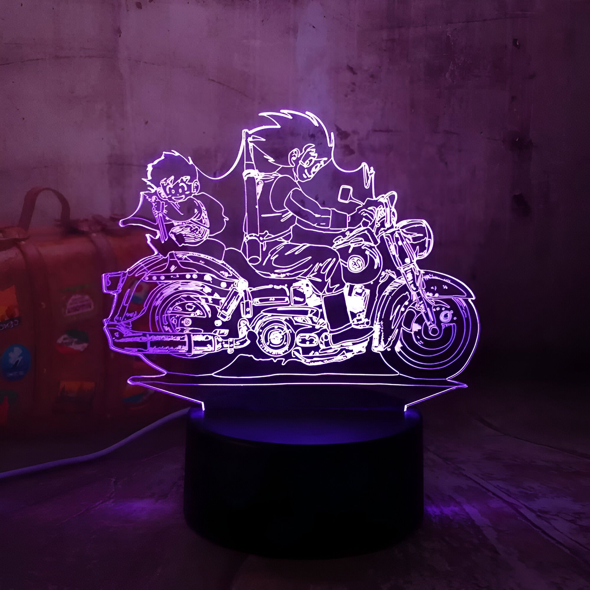 Lampe LED 3D Goku & Gohan Petit – Image 5