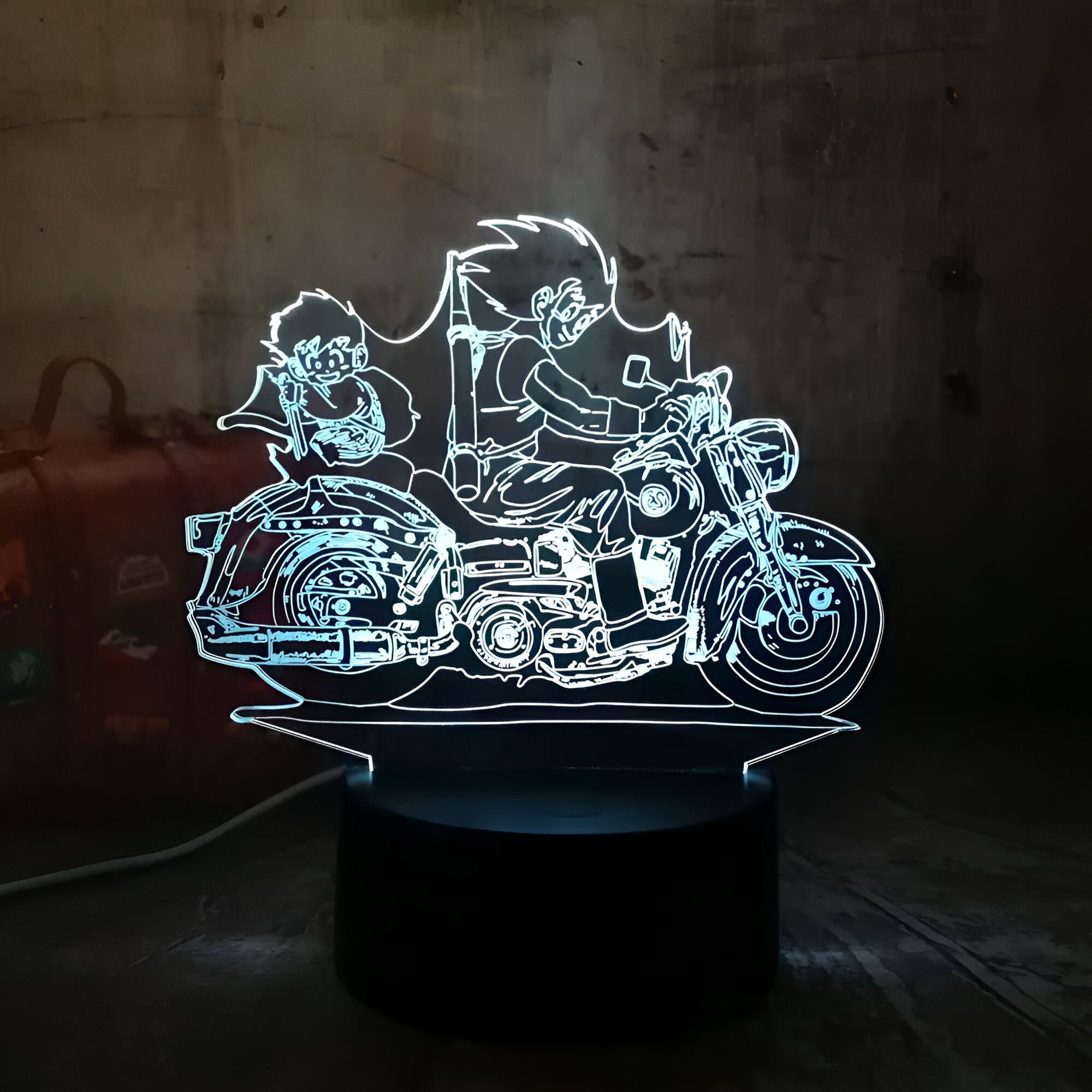 Lampe LED 3D Goku & Gohan Petit – Image 6
