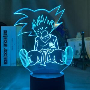 Lampe LED 3D Goku Petit