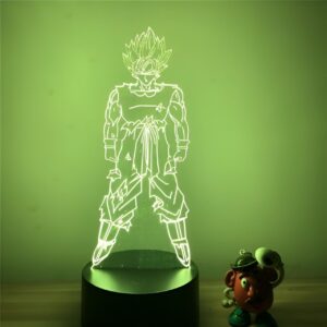 Lampe LED 3D Goku SSJ