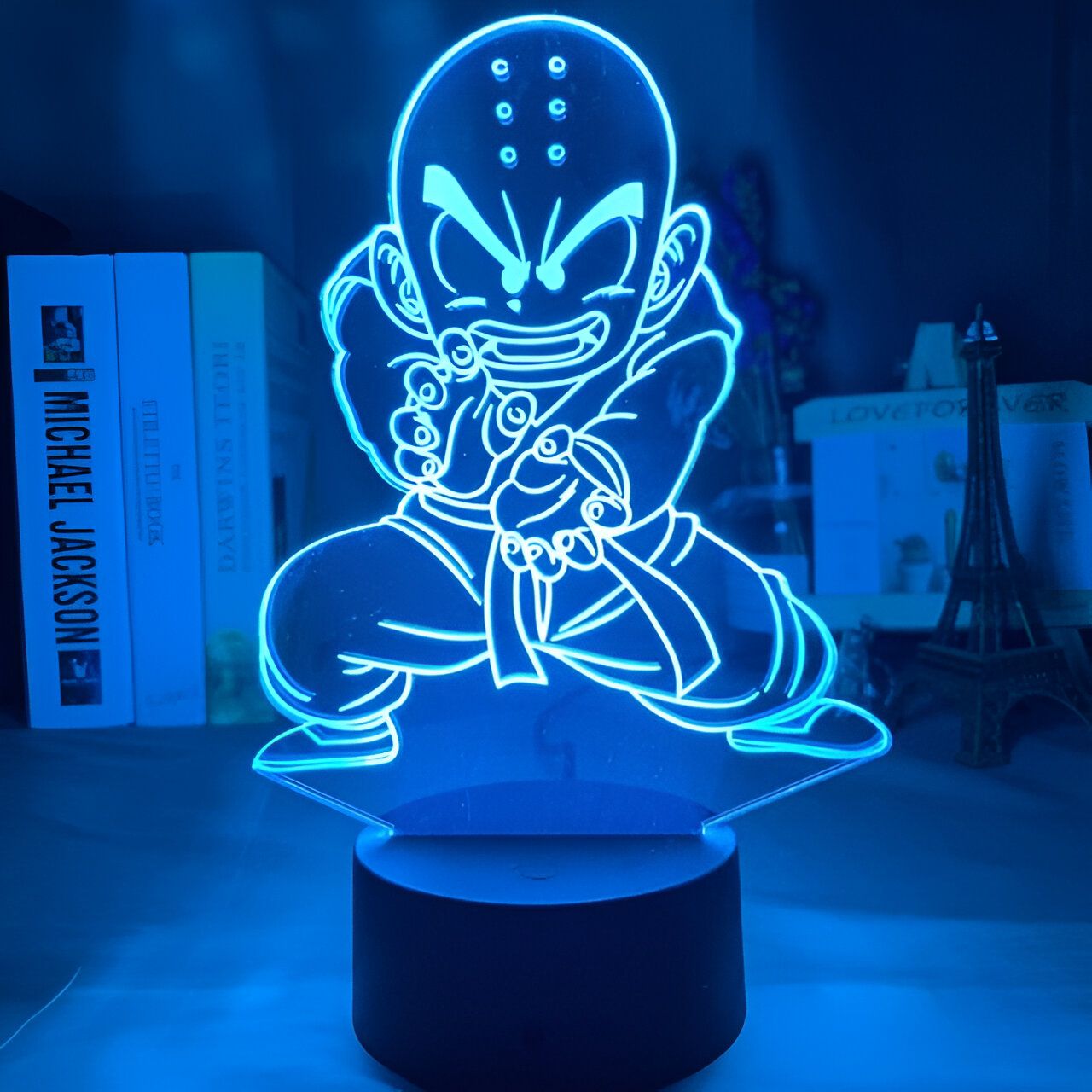 Lampe LED Dragon Ball Krilin 7 couleurs ou 16 couleurs