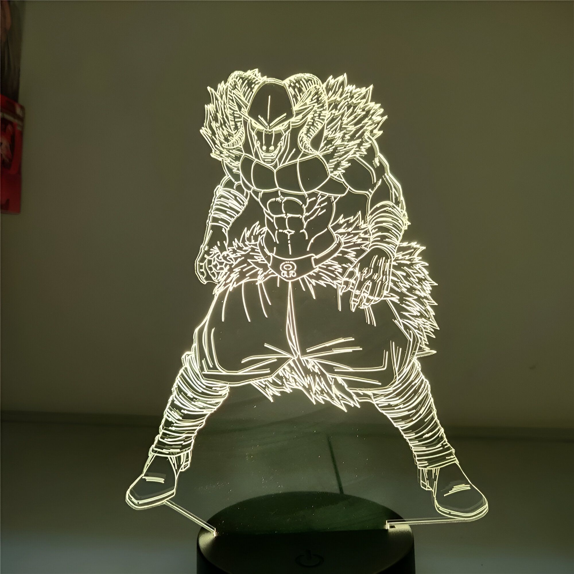 Lampe Led 3D Dragon Ball Moro 7 ou 16 couleurs – Image 2