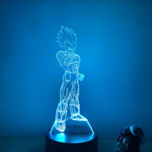 Lampe LED 3D Vegeta SSJ