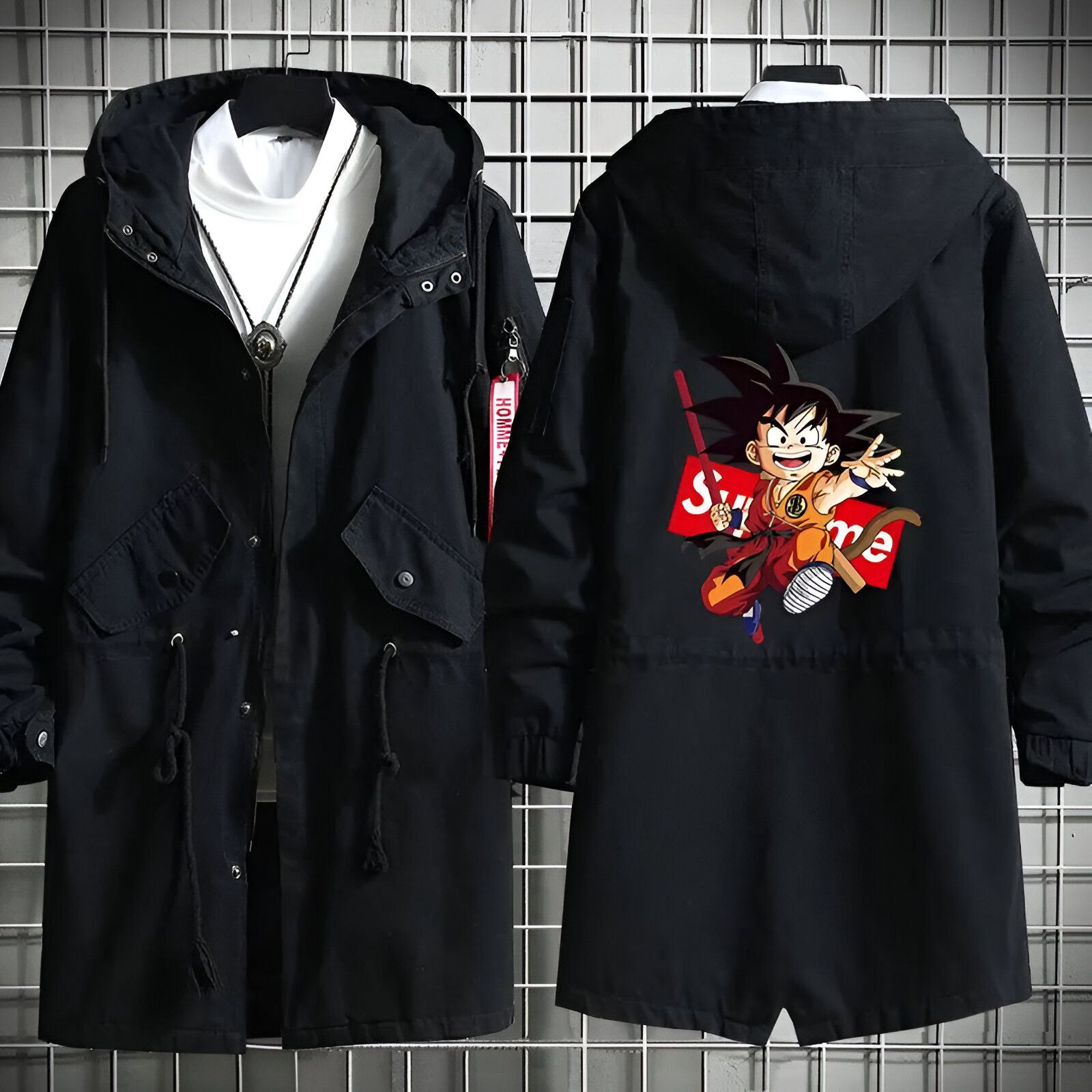 Manteau Supreme Goku Dragon Ball du S au 3XL
