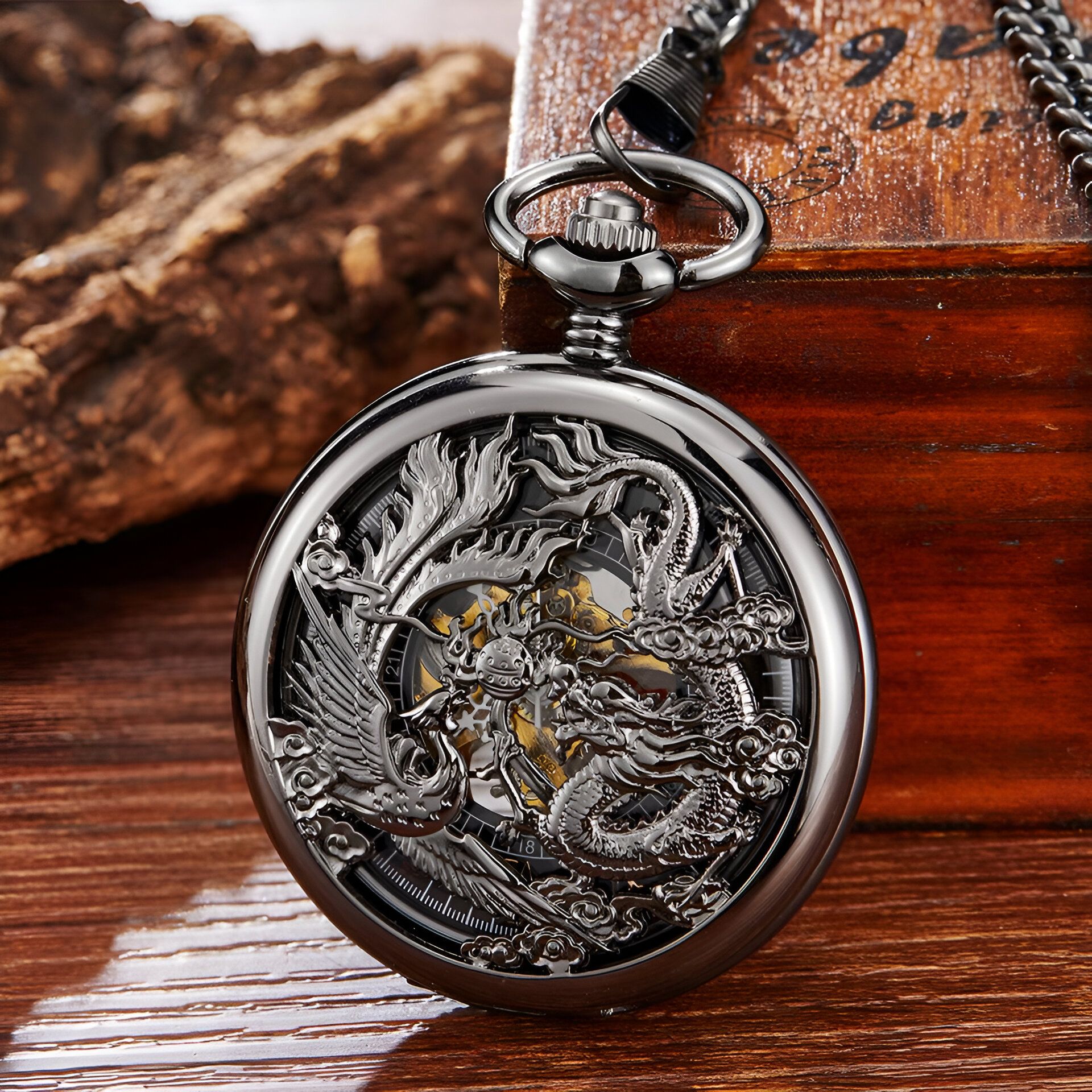 Montre à gousset Shenron de Dragon Ball – Image 3