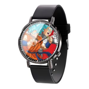 Montre stylisée Dragon Ball Z avec Goku & Vegeta