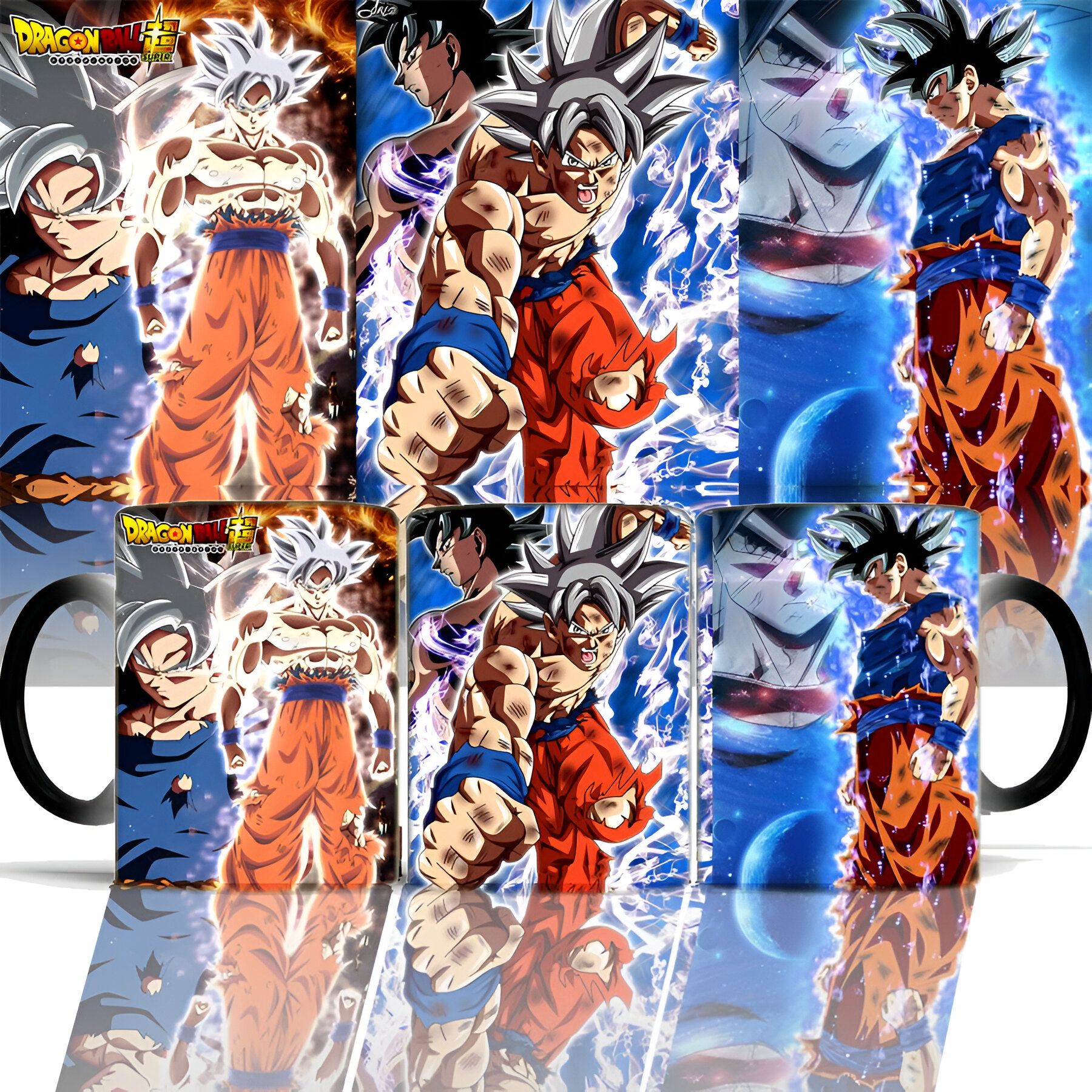 Mug thermosensible Dragon Ball Super Goku Ultra Instinct – Image 5