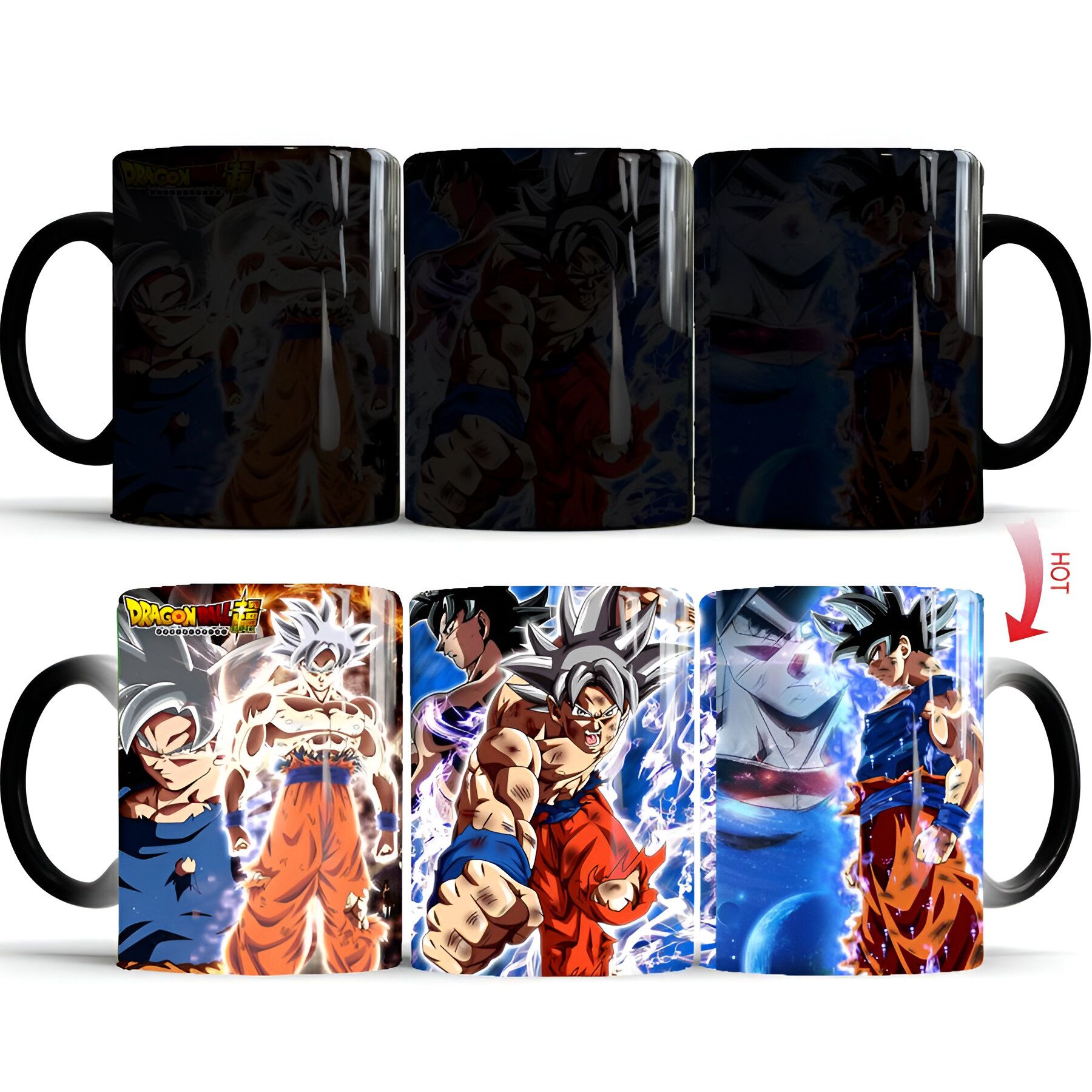 Mug thermosensible Dragon Ball Super Goku Ultra Instinct – Image 6