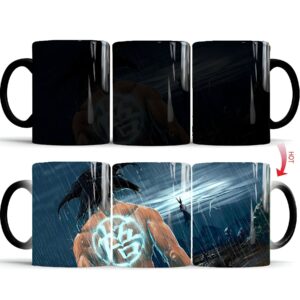 Mug thermosensible Dragon Ball Super Goku contre Beerus