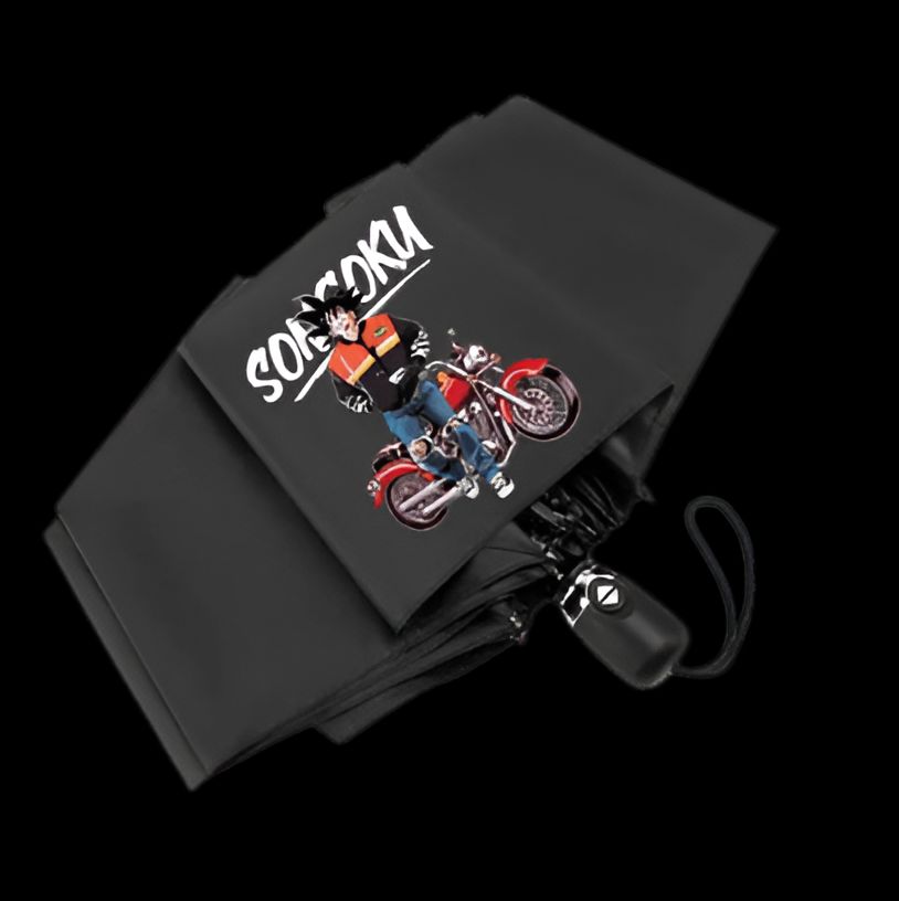 Parapluie motard Goku Dragon Ball