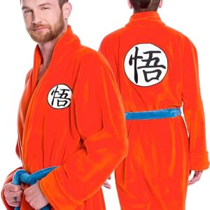 Peignoir Kanji "Go" Dragon Ball Z, taille au choix