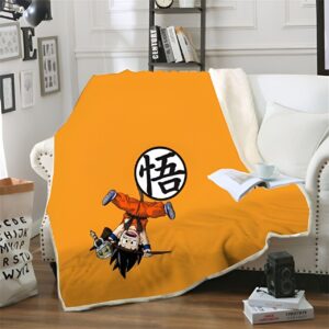 Plaid Dragon Ball Goku Petit 150X200cm