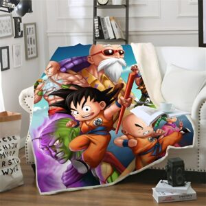 Plaid Dragon Ball Saga Originale 150X200cm