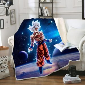 Plaid Goku Ultra Instinct 130x150cm