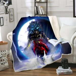 Plaid Dragon Ball Z Broly 130 X150cm