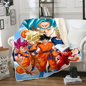 Plaid Dragon Ball Z Goku 150X200cm