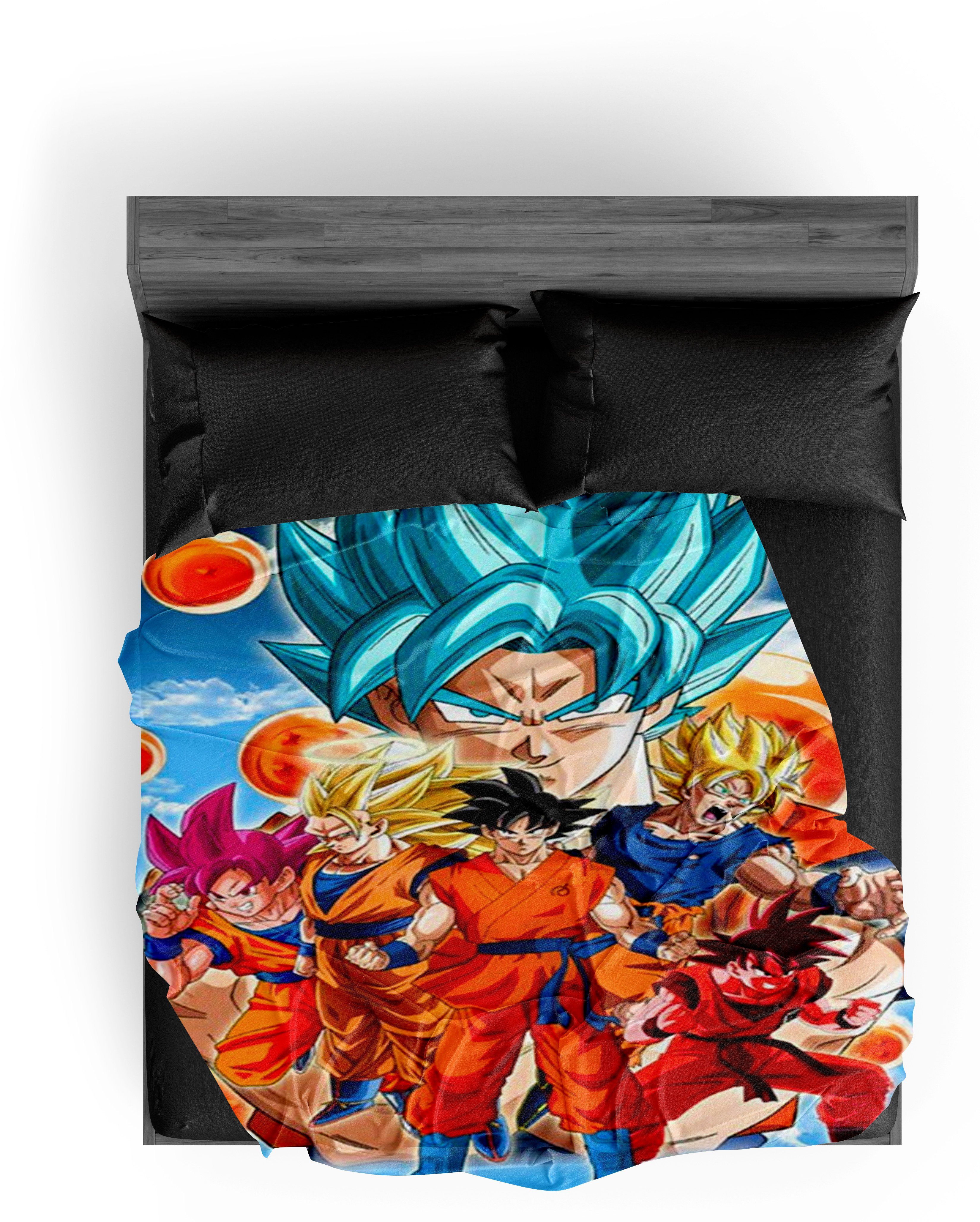 Plaid Dragon Ball Z Goku 150X200cm – Image 2