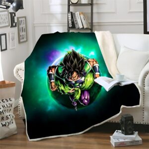 Plaid Dragon Ball Z Broly 150X200cm