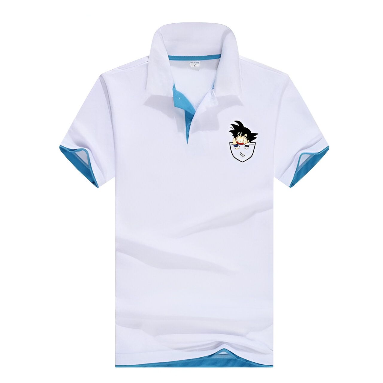 Polo Goku Pocket Dragon Ball, tailles M à 3XL