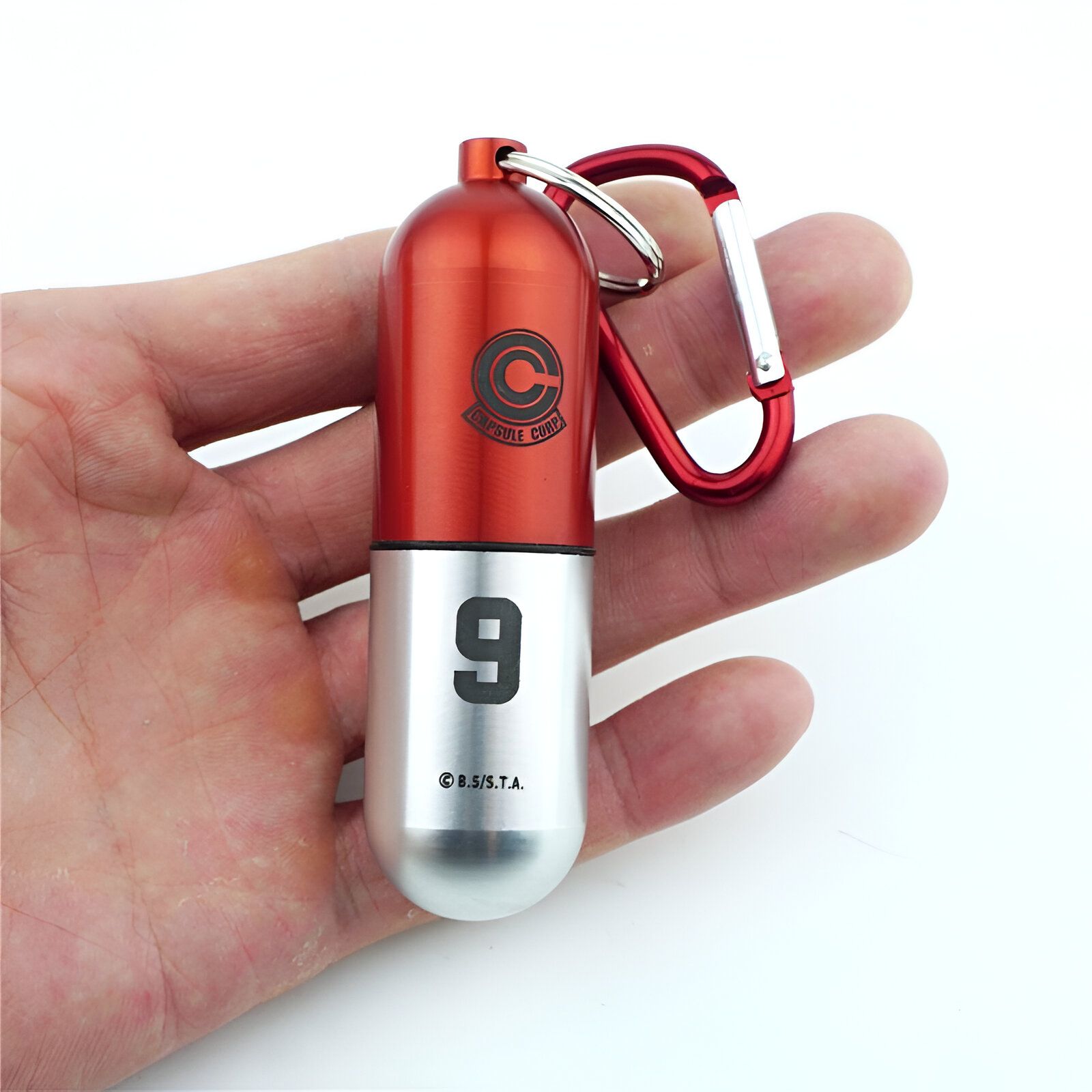 Porte-clé Capsule Corp Dragon Ball Z, couleur au choix – Image 2