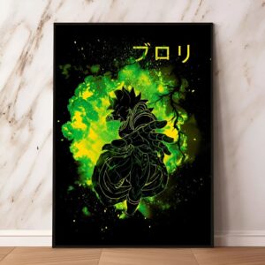 Poster Broly de Dragon Ball