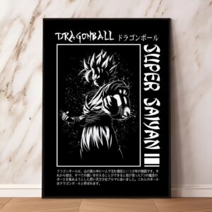 Poster Goku Super Saiyan - Dragon Ball