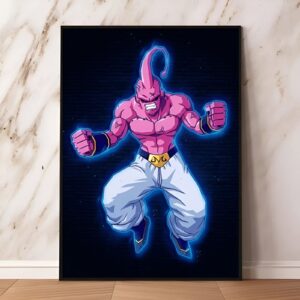 Poster Dragon Ball de Majin Buu en colère