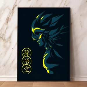 Poster Dragon Ball Saiyan de la Persévérance