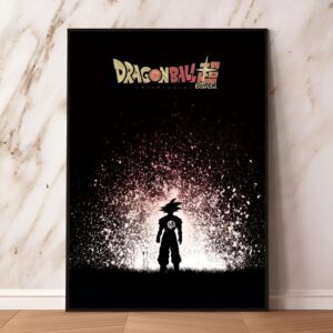Poster Dragon Ball avec Goku en rêve