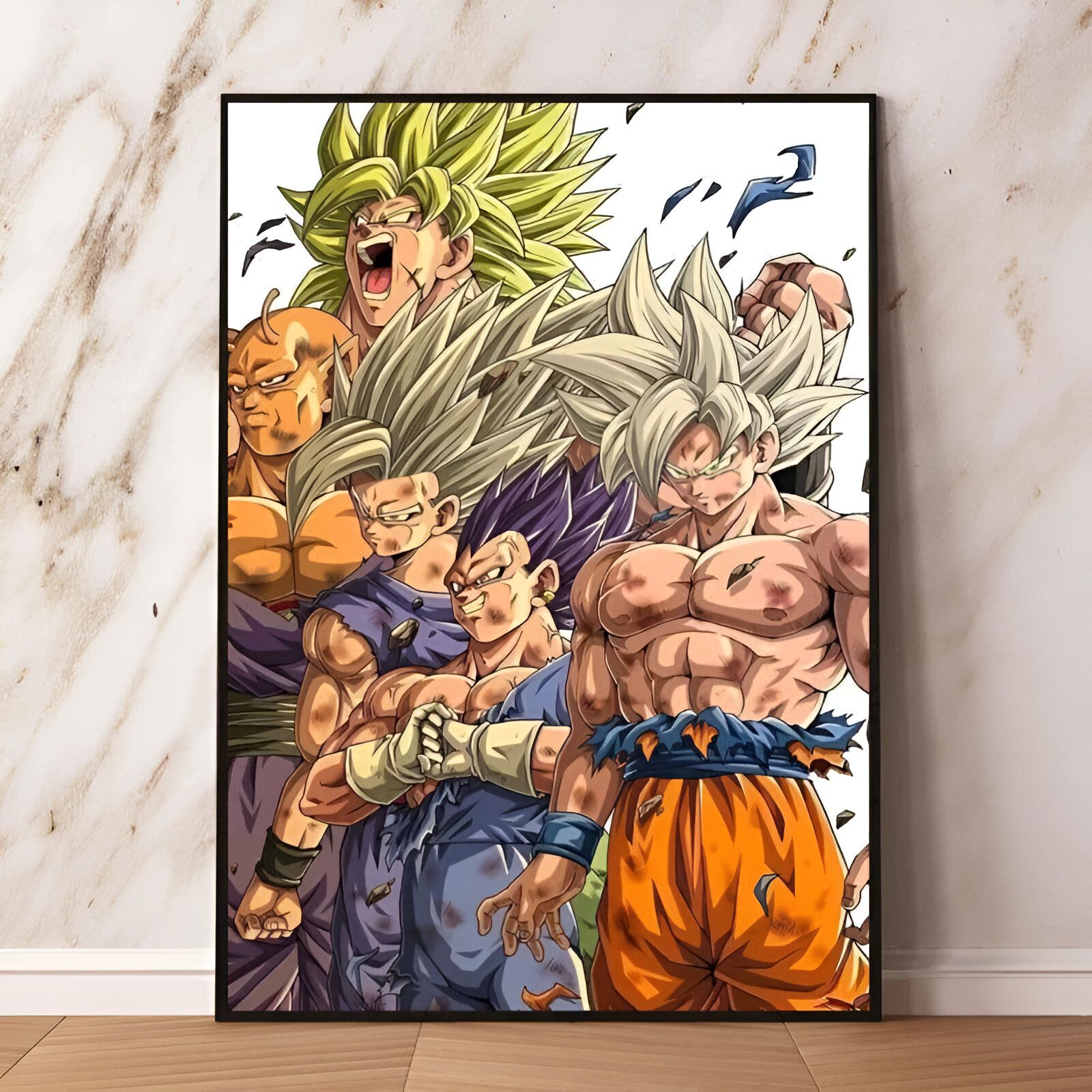 Poster Dragon Ball des Saiyans légendaires