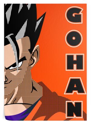 Poster Dragon Ball Z Gohan 35 x 50 cm