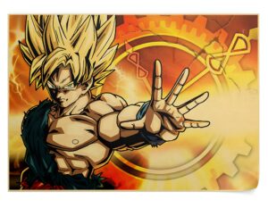 Poster Goku SSJ de Dragon Ball Z