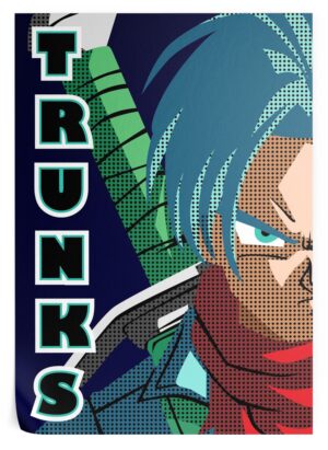 Poster Dragon Ball Z Trunks 35 x 50 cm