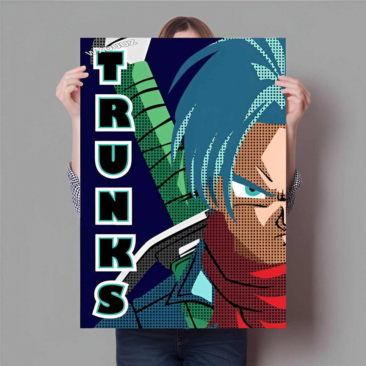 Poster Dragon Ball Z Trunks 35 x 50 cm – Image 2