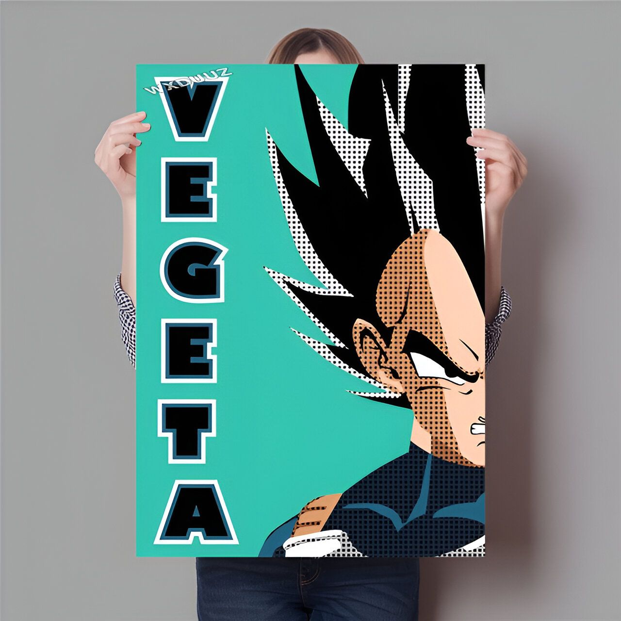 Poster Dragon Ball Z Vegeta 35 x 50 cm – Image 2